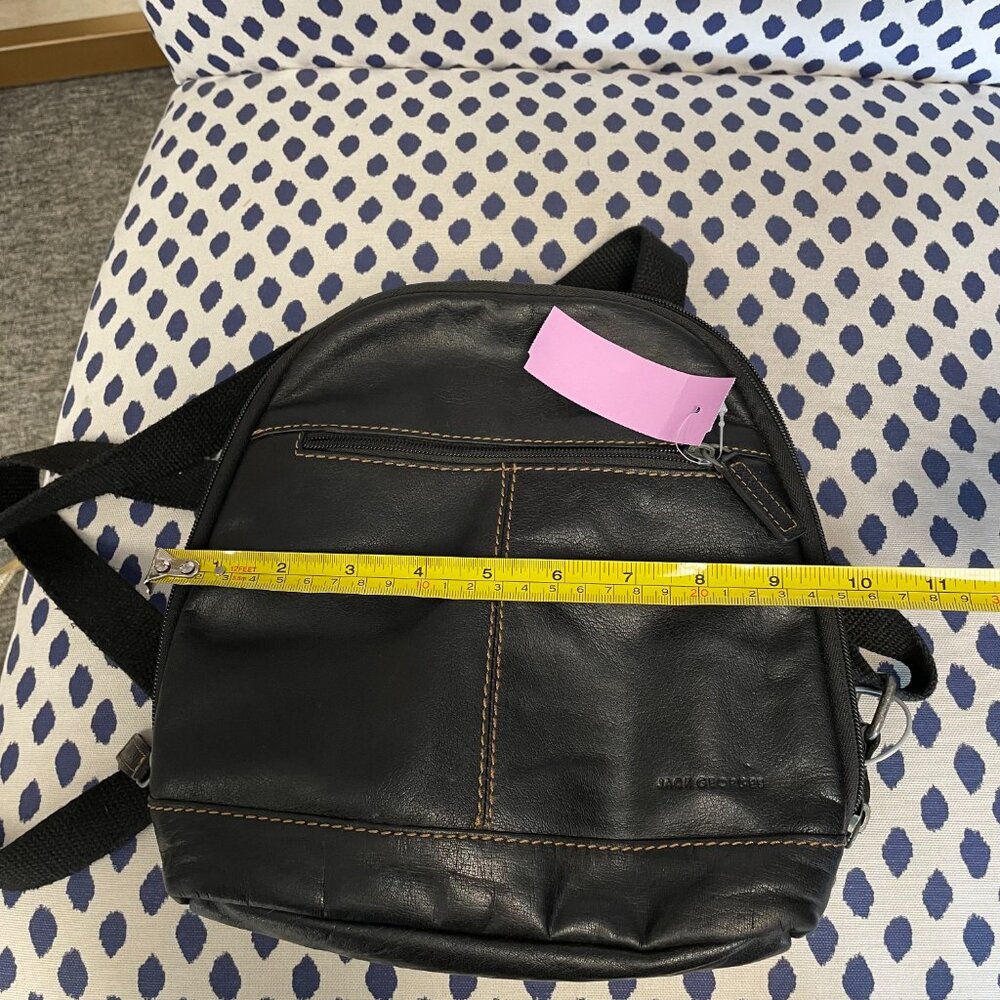 Jack Georges Black Small Backpack - image 8